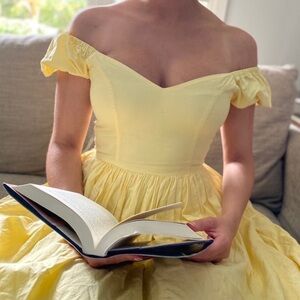 Hearts and found Margaret dress in yellow